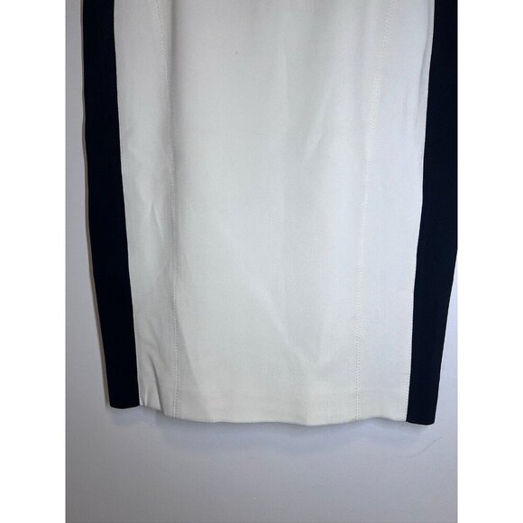 Aquilano Rimondi Sheath Dress Black White Size EU 44 - Picture 6 of 15